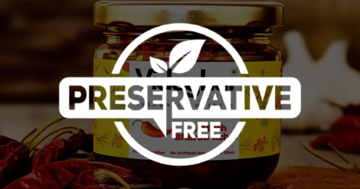 Preservative-Free Pickle